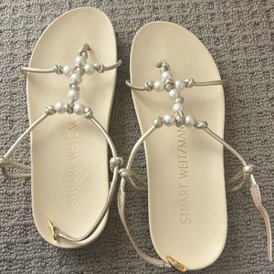 Pearl Stuart weitzman sandals